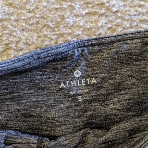 Athleta black and grey leggings - Picture 2 of 3